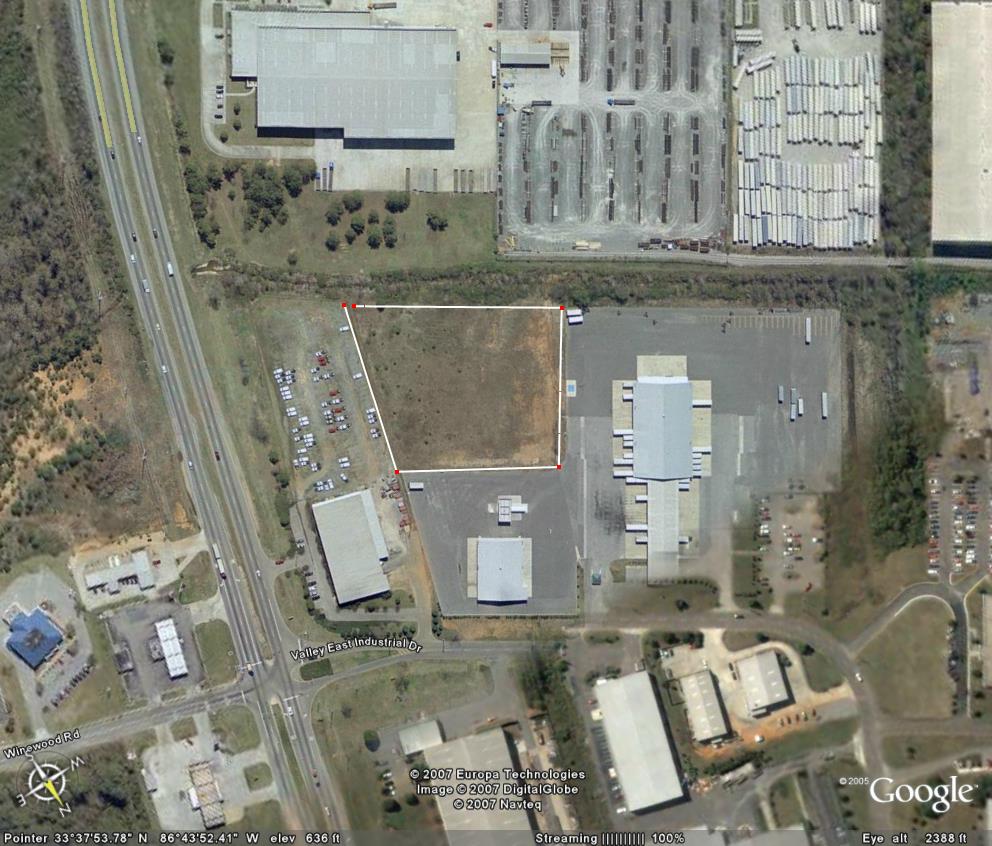 Land 3928 Valley E. Industry Dr. Birmingham, AL 35211: Image 1